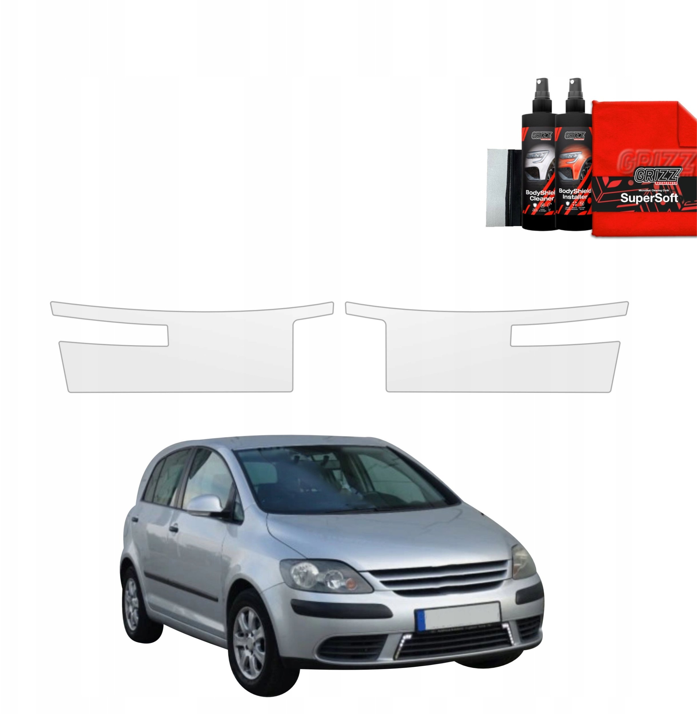 GrizzGlass progi GrizzGlass BodyShield do Volkswagen